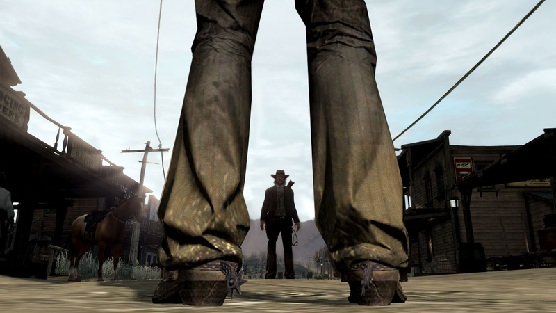 Illustration for article titled A Fistful Of Red Dead Redemption Screens
